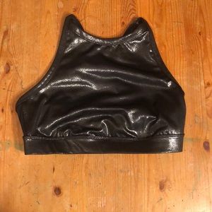 Joy Lab sports bra / crop top metallic